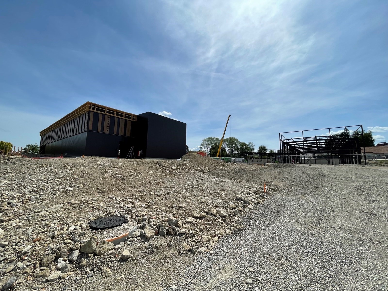 Retail Park, 'Le 25800' à Valdahon - Avancement des travaux