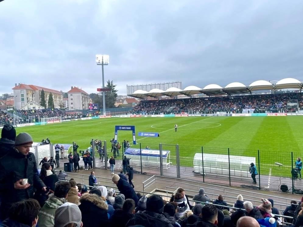 INTOO Habitat fier d'être partenaire du CA Pontarlier ! Match de coupe de France contre l'Olympique Lyonnais (OL)
