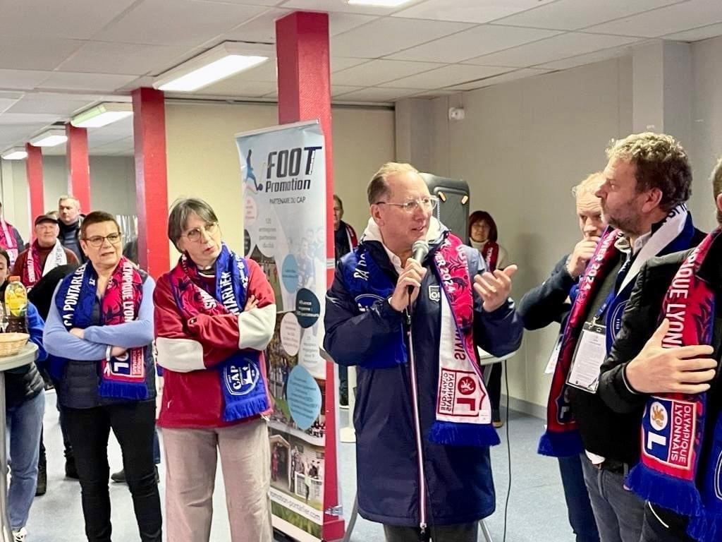 INTOO Habitat fier d'être partenaire du CA Pontarlier ! Match de coupe de France contre l'Olympique Lyonnais (OL)