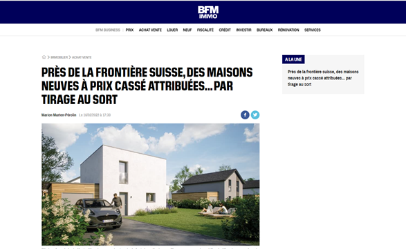 BFM BUSINESS - IMMO - A la une : Programme &#39;Le Montaigne&#39;