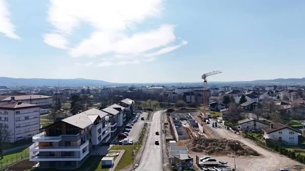 Quartier Charles ACTE II à Doubs / Pontarlier : le chantier franchit une nouvelle étape