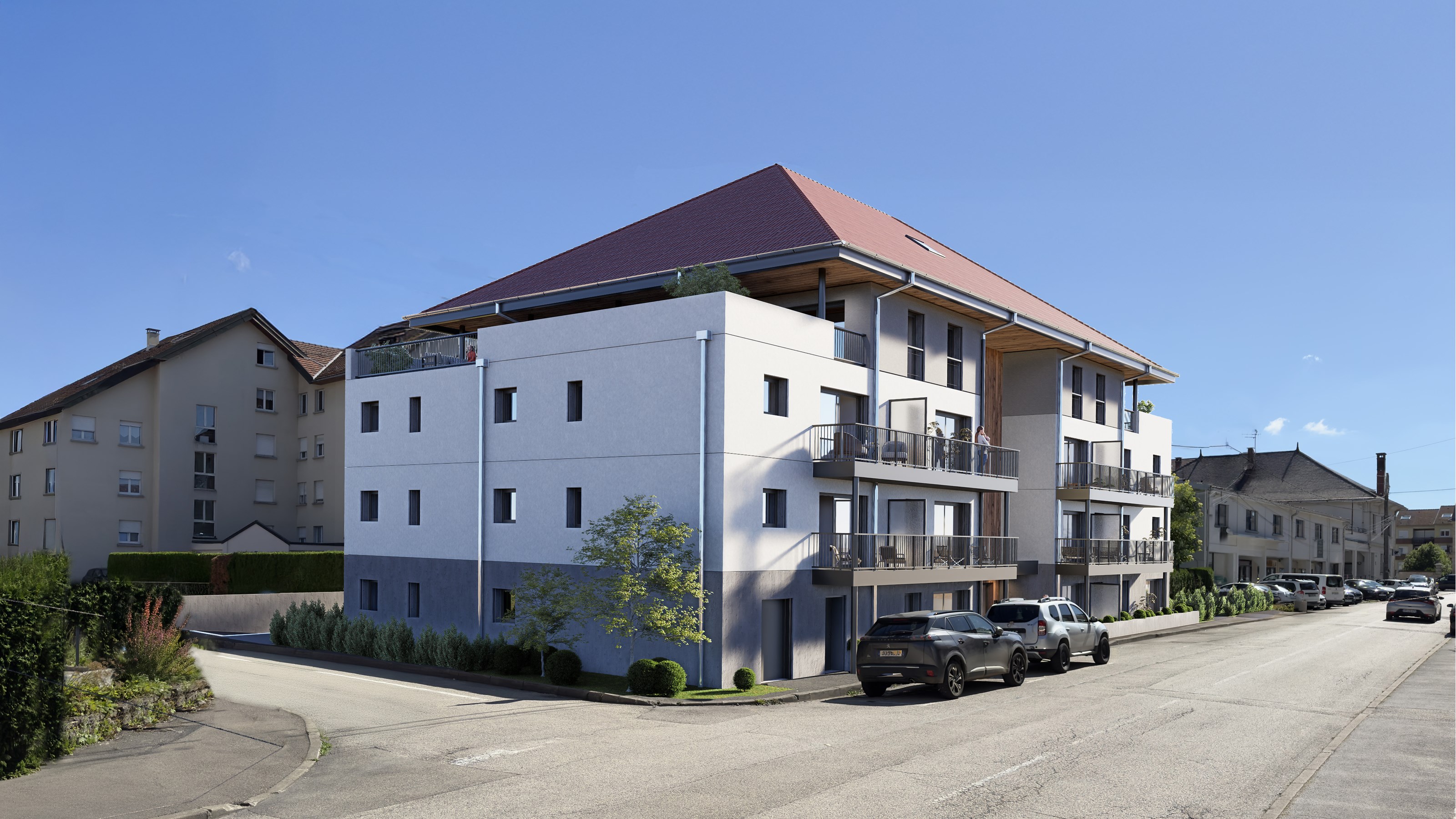 Résidence OVO à Pontarlier : un nouveau programme immobilier neuf rue Joseph Pillod