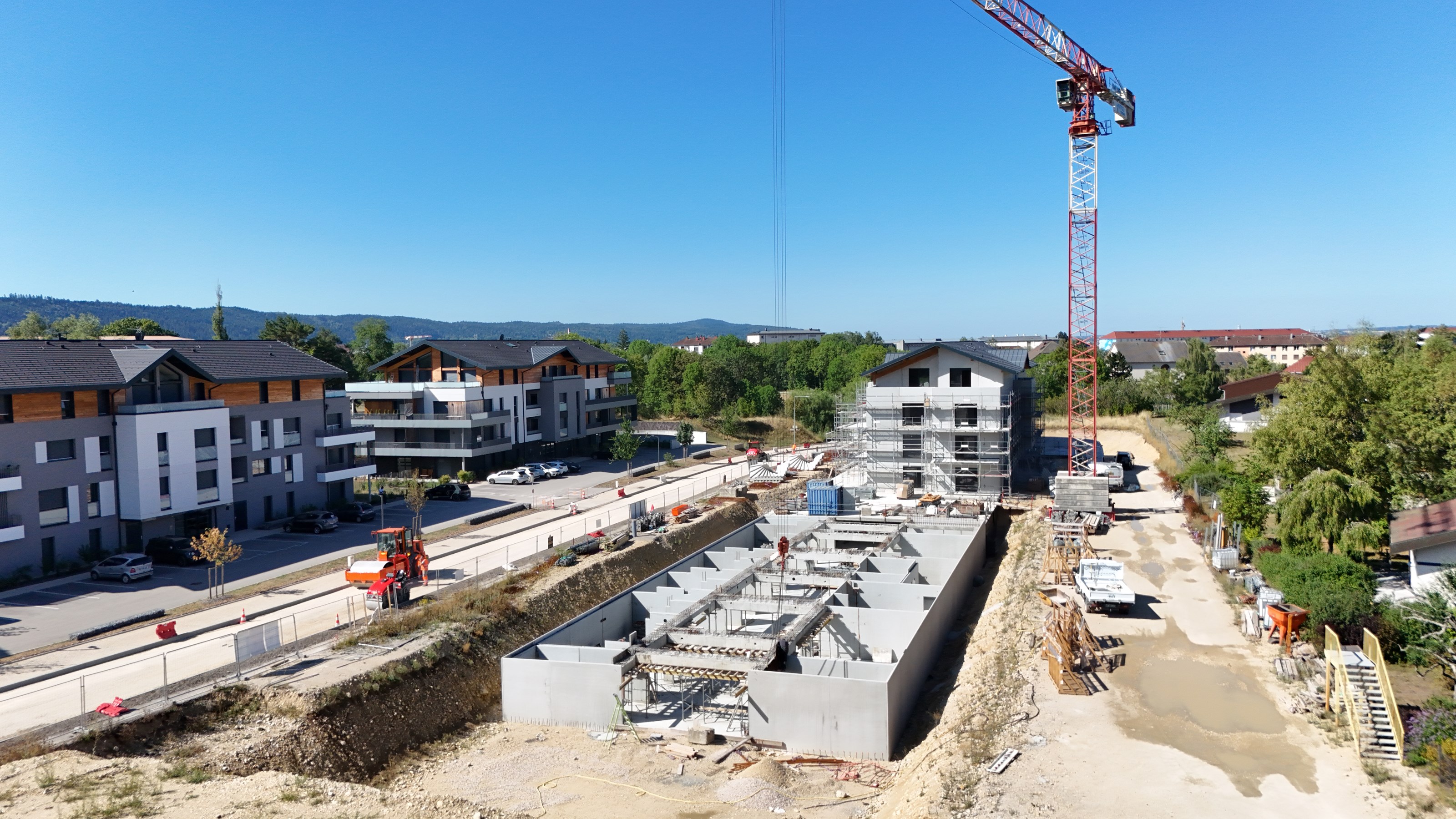 Quartier Charles Acte II à Pontarlier : le chantier avance !