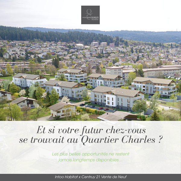 Le Quartier Charles poursuit son développement à Pontarlier !