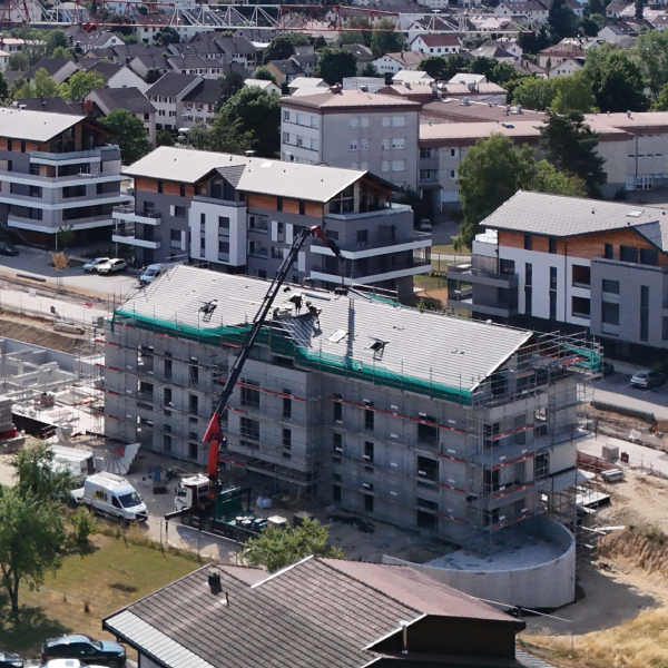 Quartier Charles ACTE II à Doubs / Pontarlier : le chantier franchit une nouvelle étape