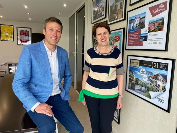 Visite de Madame Annie Genevard dans nos locaux à Pontarlier