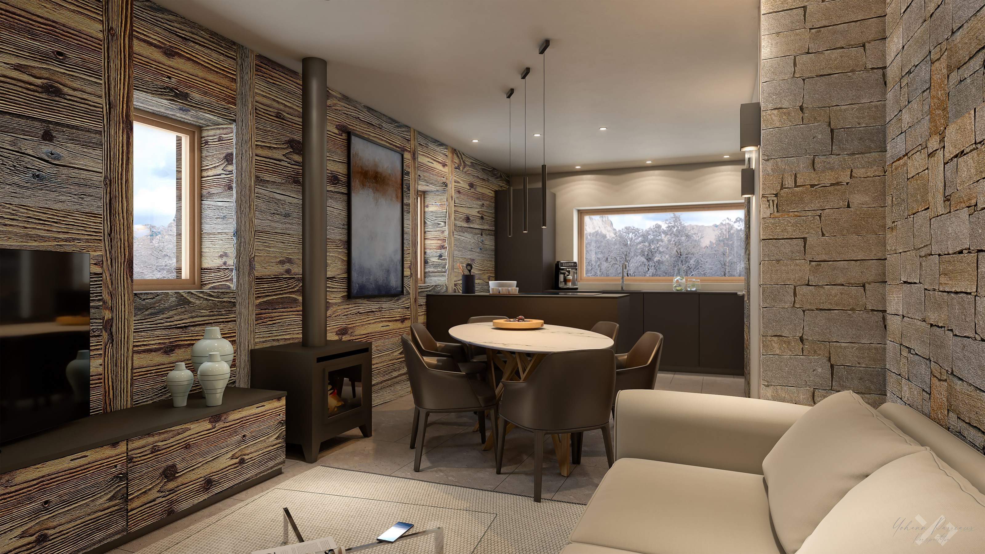 Chalet neuf à la Clusaz